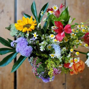 Mixed Summer Bouquet (Sunflowers, Alstroemeria, Statice, etc.)