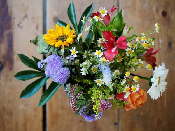 Mixed Summer Bouquet (Sunflowers, Alstroemeria, Statice, etc.)