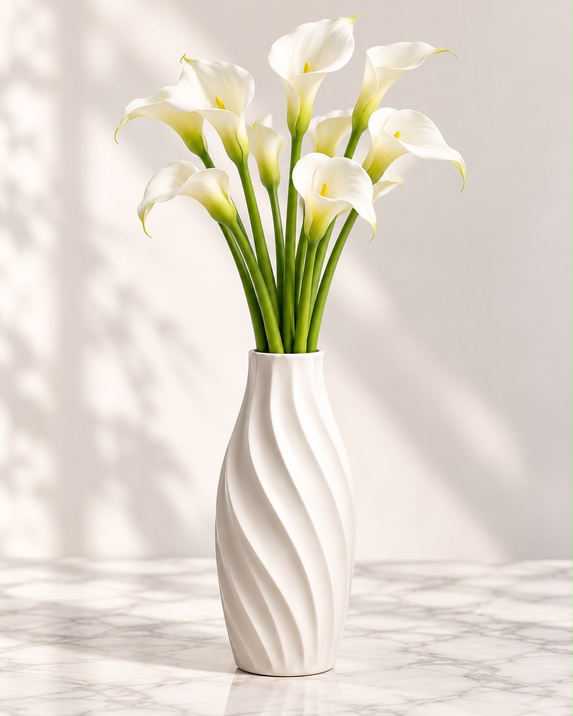 First Grade White Arum Calla Lilies